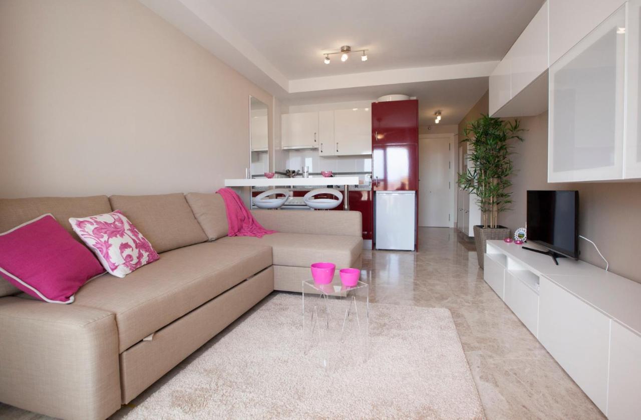 Beau Studio Meuble Avec Vue Mer Almerimar Exterior foto